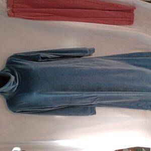 Softies Paddi Murphy Pullover Snuggle Lounger Oprahs Fav., Blue, PTP=24", 46"L